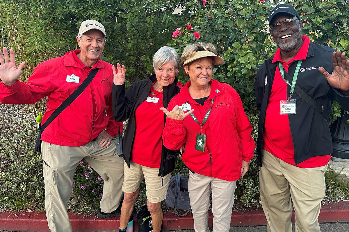 volunteers